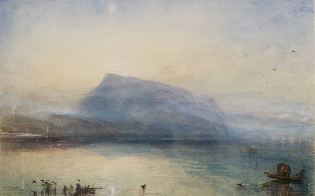 JMW Turner — Blue Rigi